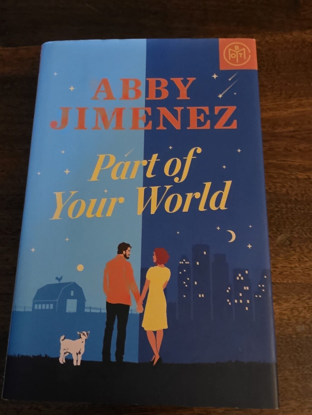 Part of Your World by Abby Jimenez 2022 Hardcover BOTM Edition